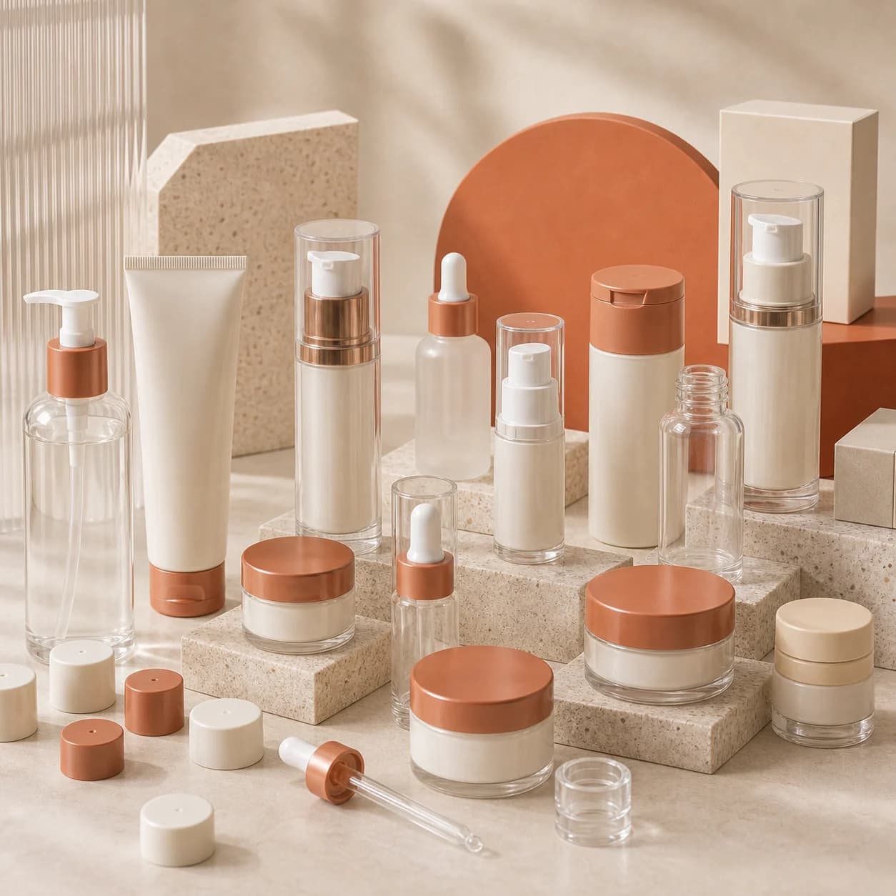 Envases cosmeticos para formulas de marca propia